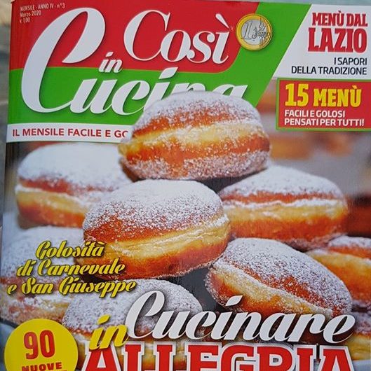 Si parla di APCI sul mensile Cosi in Cucina
